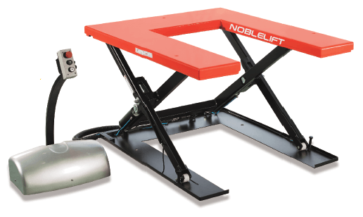 HTF-U Electric U-Shape Low Profile Single Scissor Lift Table ...